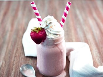 batido de fresa