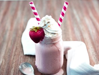 batido de fresa