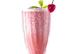 batido de cerezas