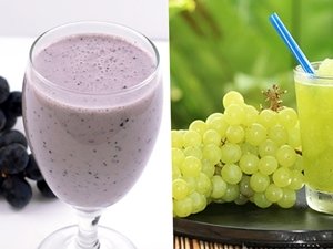 batido de uvas