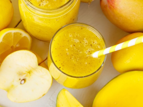 Batido de Mango y Manzana