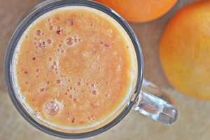 batido de naranjas