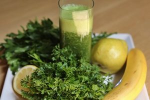 batido de perejil