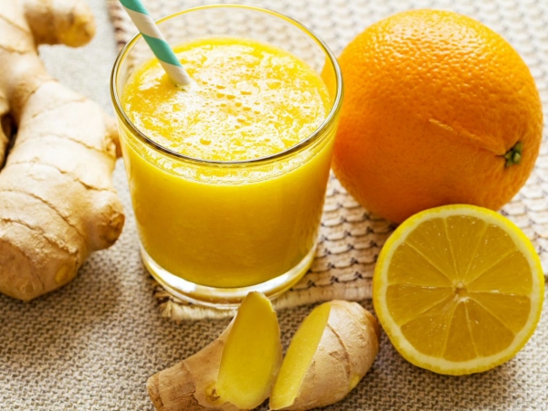Batido de Limón y Naranja, cargado de vitaminas