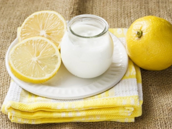 Yogurt y Limón para nuestro batido Yogurt y Limón para nuestro batido