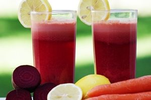 Batido de betabel y levadura de cerveza contra la anemia