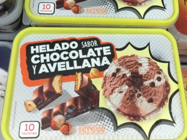 Batido de Helado de Chocolate y Avellana tipo Kinder Bueno (Mercadona y otras marcas)