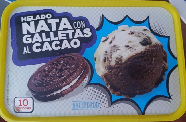 Helado de Oreo o Marca Blanca tipo Mercadona