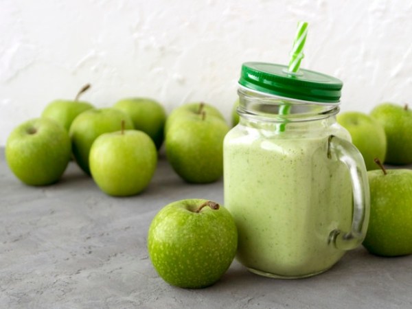 smoothie de manzana verde 