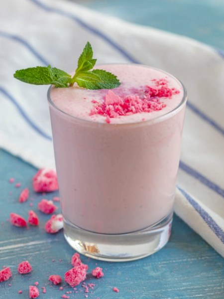 Smoothie de Yogurt y fruta al gusto