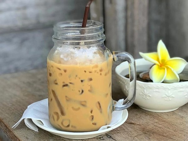 Café helado con leche