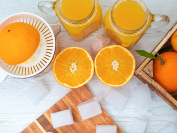 Ingredientes naranjada