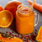 Batido o Licuado de Papaya y Naranja