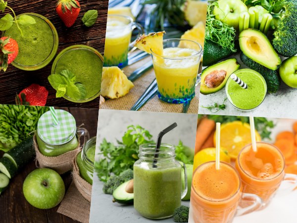 15 Mejores Smoothies Detox Verdes y de Frutas y Verduras
