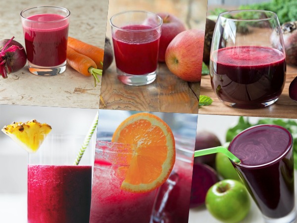 Licuados o Jugos con Betabel