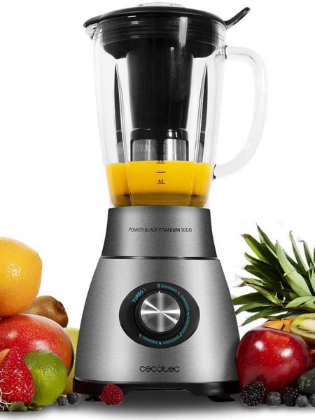 Modelo antiguo de la Power Black Titanium 1800 (Plateado, 2.1L de capacidad)